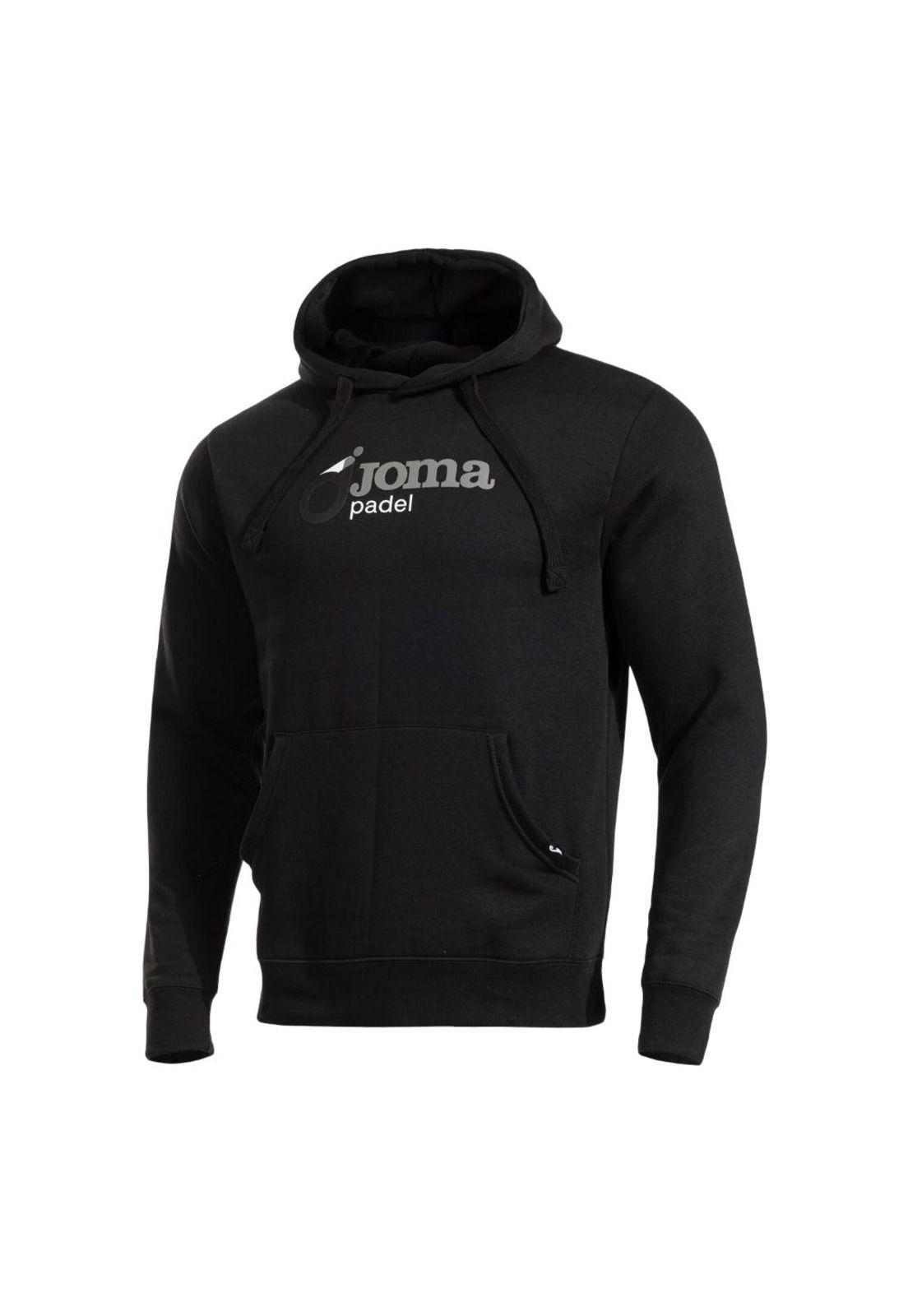 Polerón Hoodie Hombre Torneo Royal Negro Joma-2