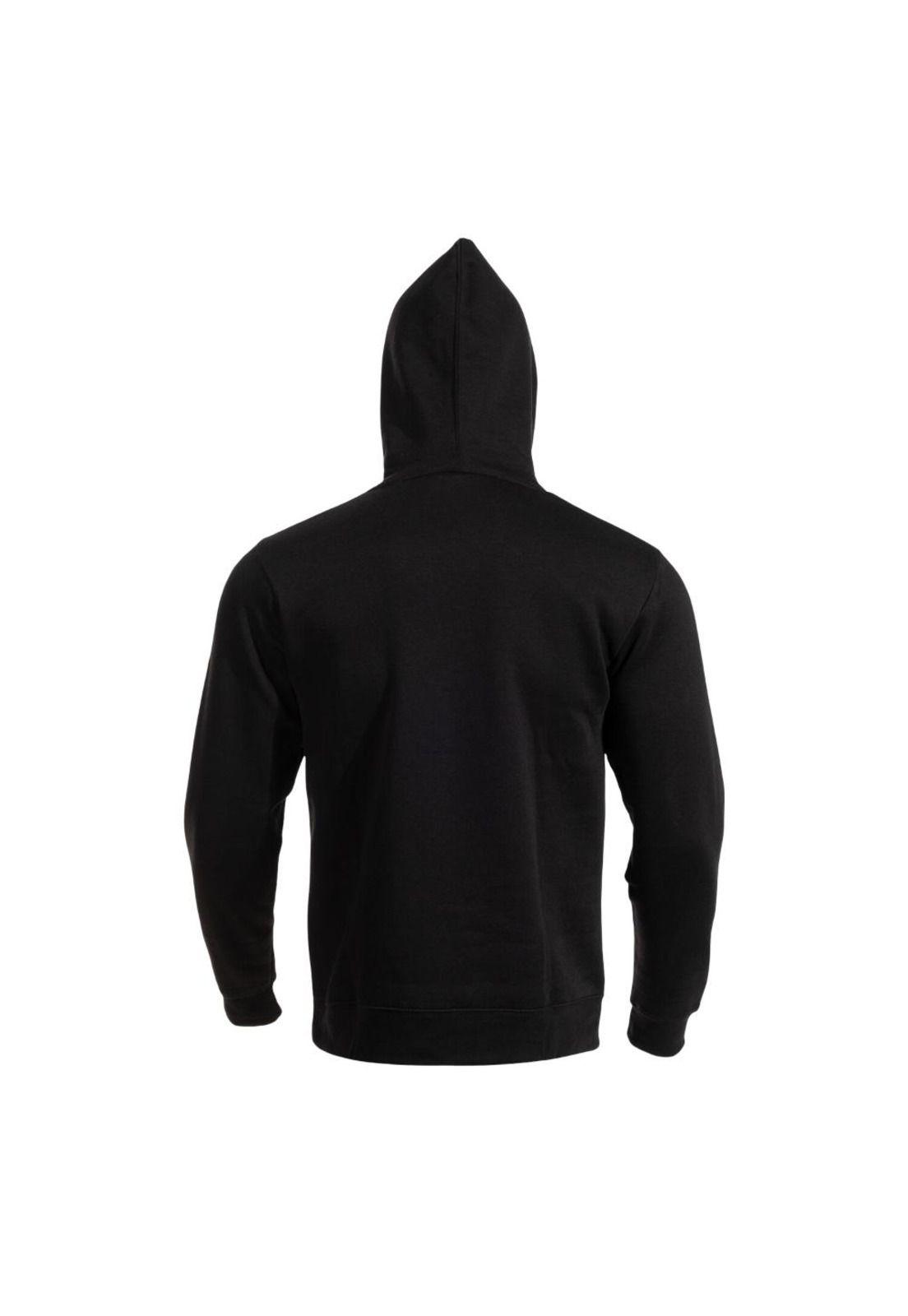 Polerón Hoodie Hombre Torneo Royal Negro Joma-3
