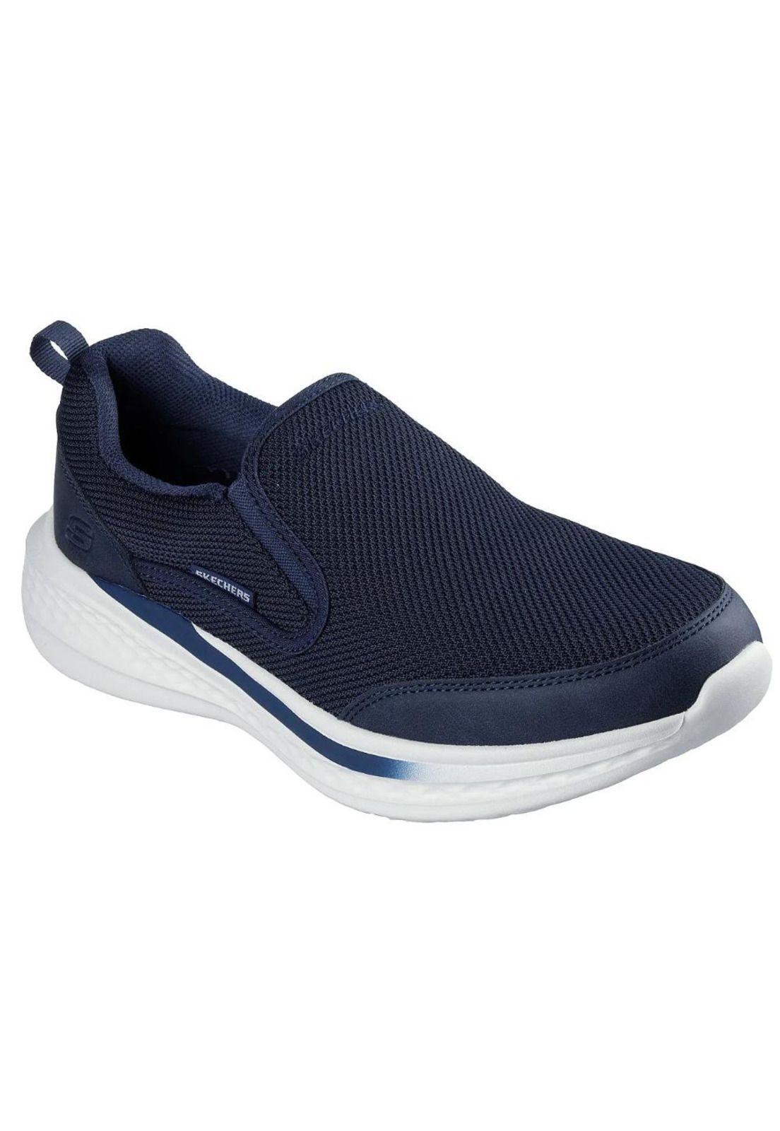 Zapatilla Hombre Slade Lucan Azul Skechers-0