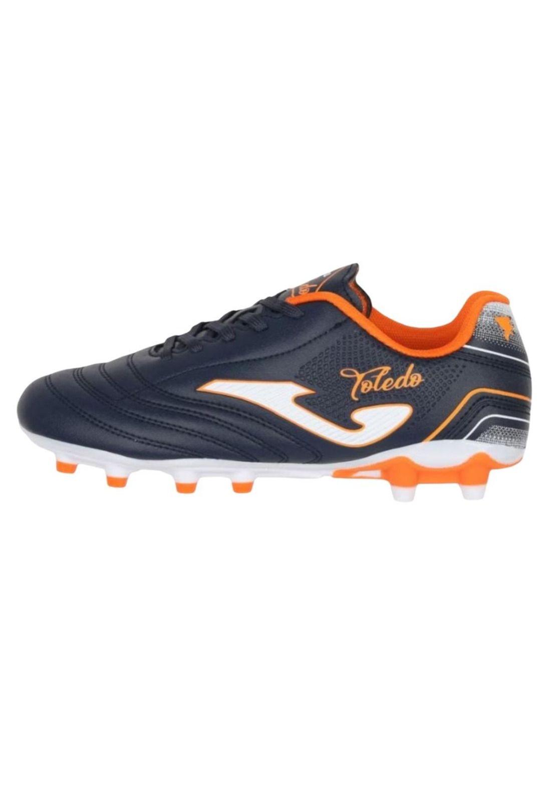 Zapatilla Fútbol  FG Kids Toledo Azul Marino Joma-0