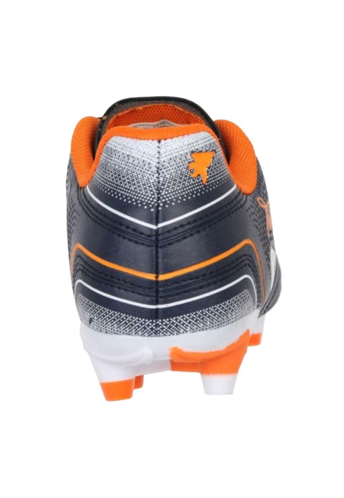 Zapatilla Fútbol  FG Kids Toledo Azul Marino Joma-4