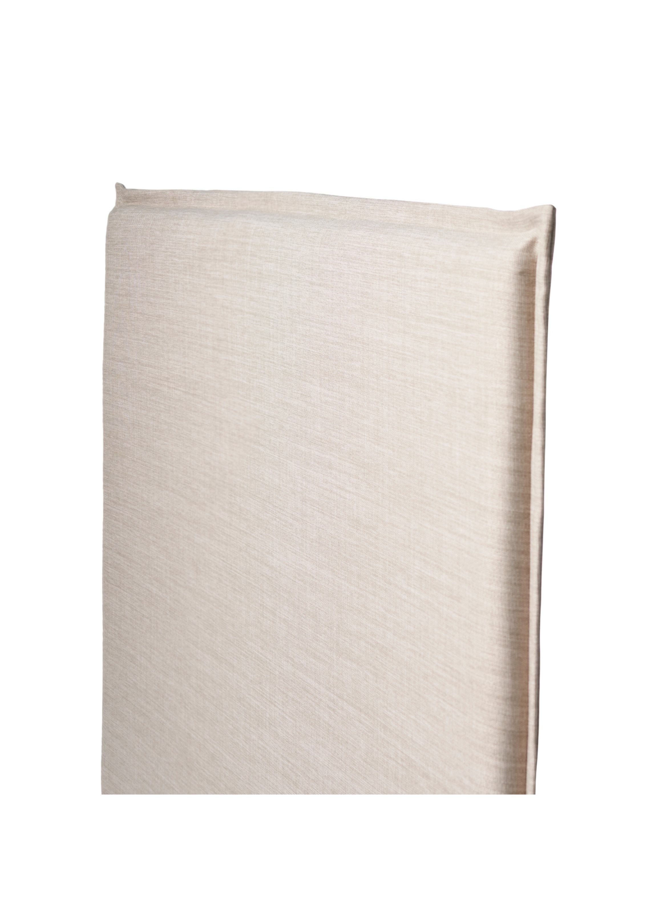 RESPALDO DE CAMA - 1.5 PLAZAS - CON FUNDA LAVABLE - MODELO PESTAÑA - LINO TUCUMÁN ARENA -2