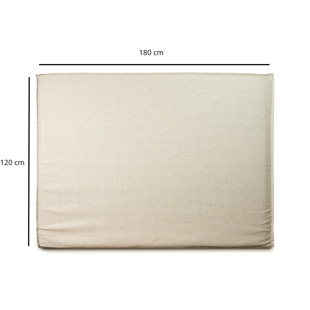 RESPALDO DE CAMA - KING - CON FUNDA LAVABLE - MODELO FUELLE - TUCUMAN ARENA-1