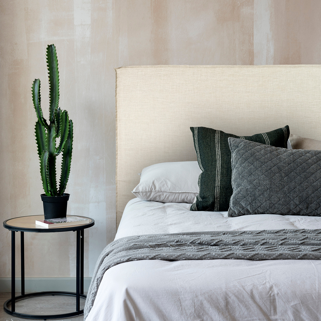RESPALDO DE CAMA - 2 PLAZAS - CON FUNDA LAVABLE - MODELO FUELLE -  TUCUMAN ARENA-2