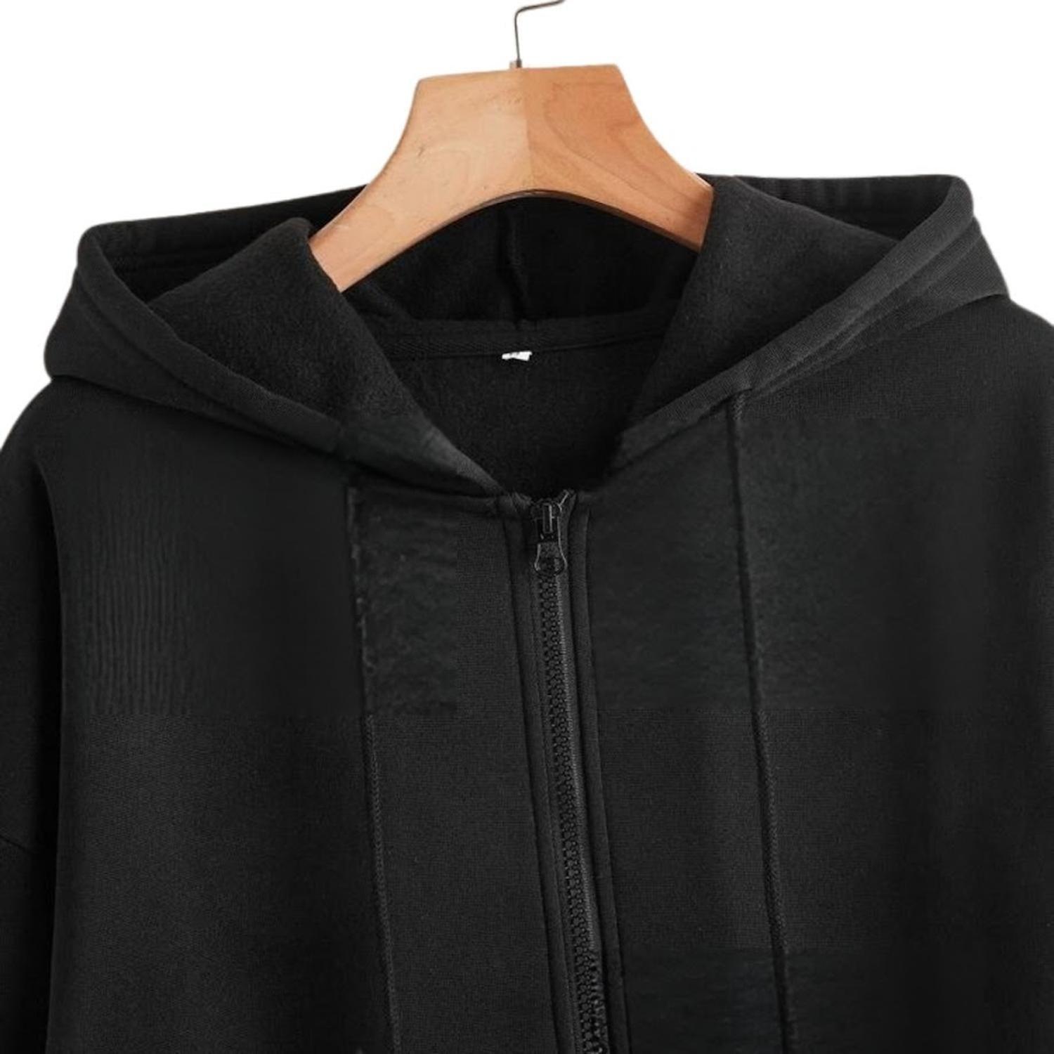 Polerón Oversized con Capucha y Cierre Shein Exclusive-4