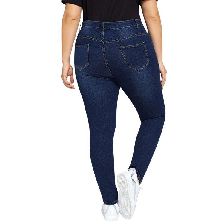 Jeans Skinny Rotos Plus Size-3