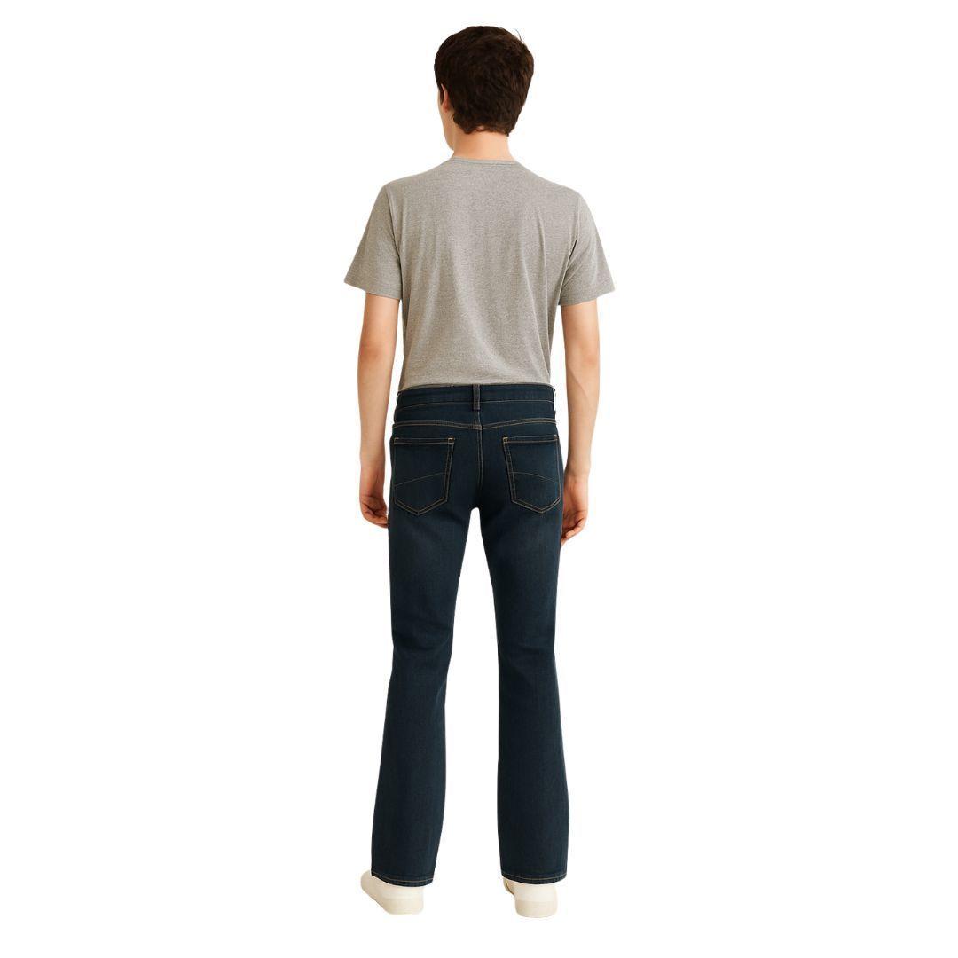 Jeans Ancho Recto Roto-2