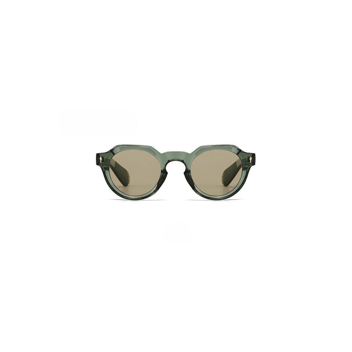 Lentes De Sol Sh403268 Ovaladas Vintage Mujer Uv Resina Negro-0