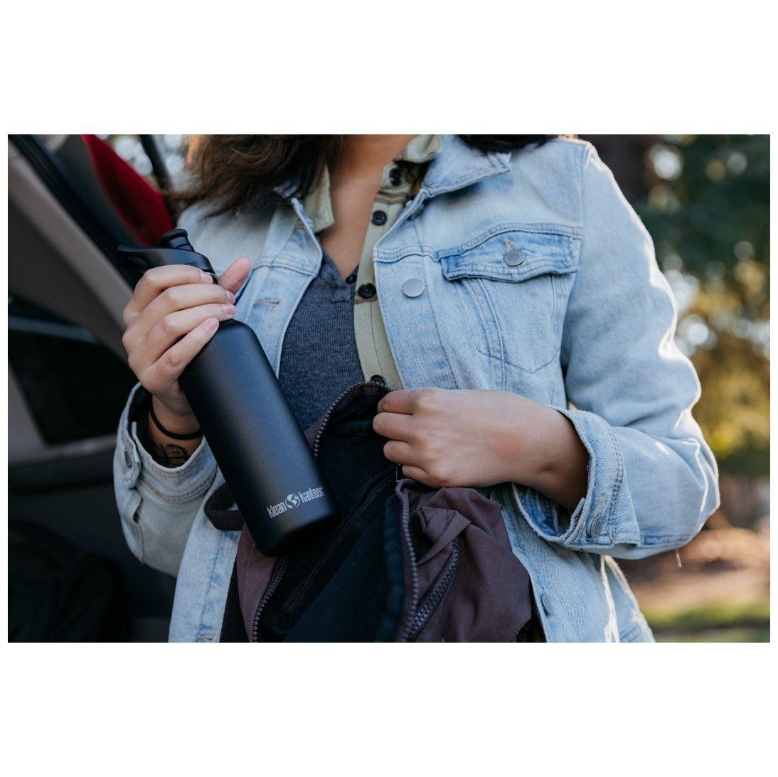 Botella Classic Sport Narrow Klean Kanteen 532 ml  Celeste-4