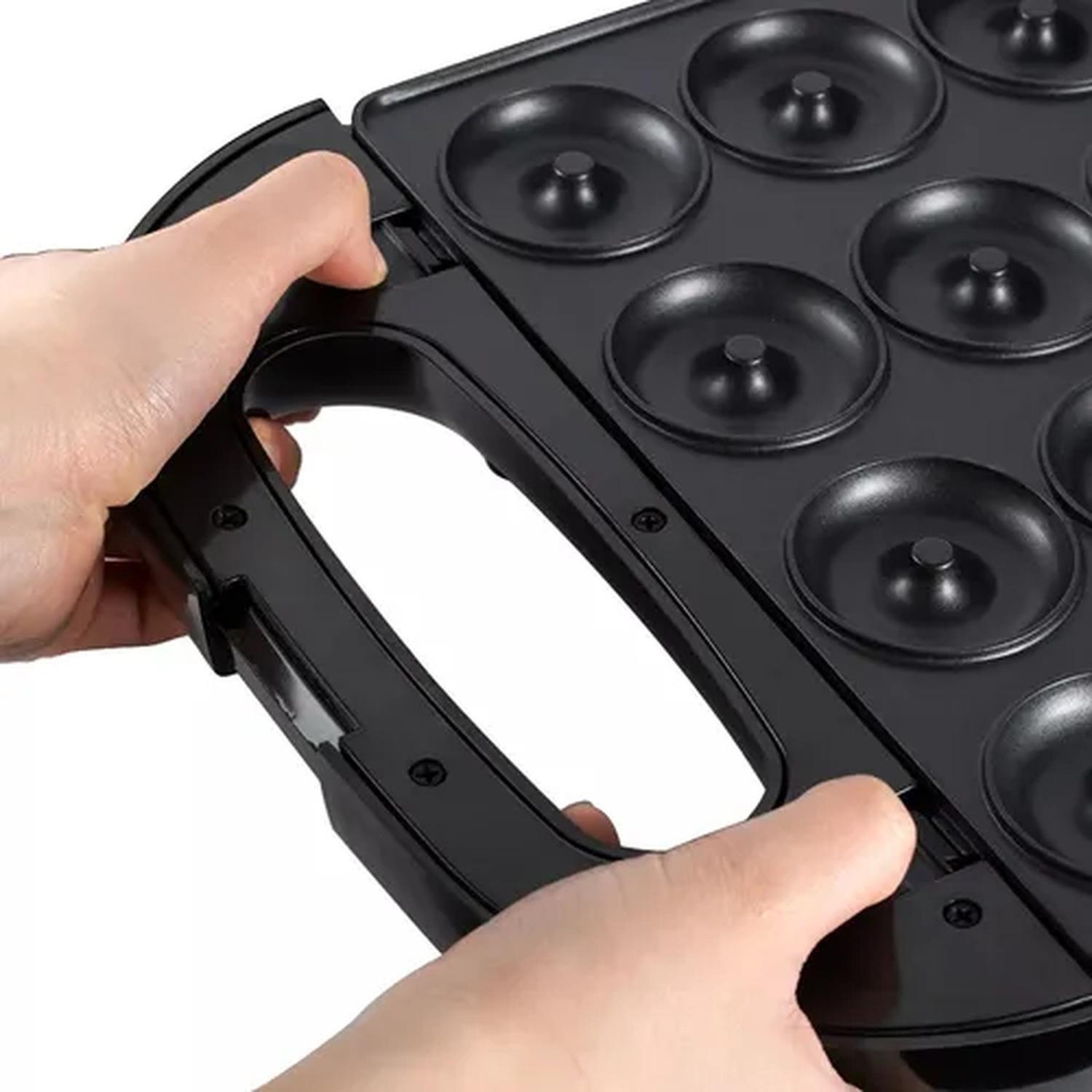 Maquina Sándwichera Donas Wafles 3 En 1-3