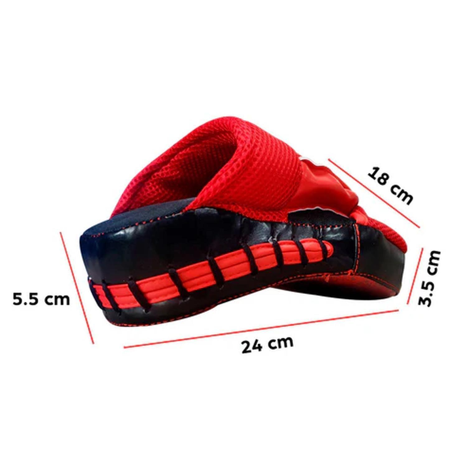 Guante Foco Curvo Artes Marciales 24x18cm-2