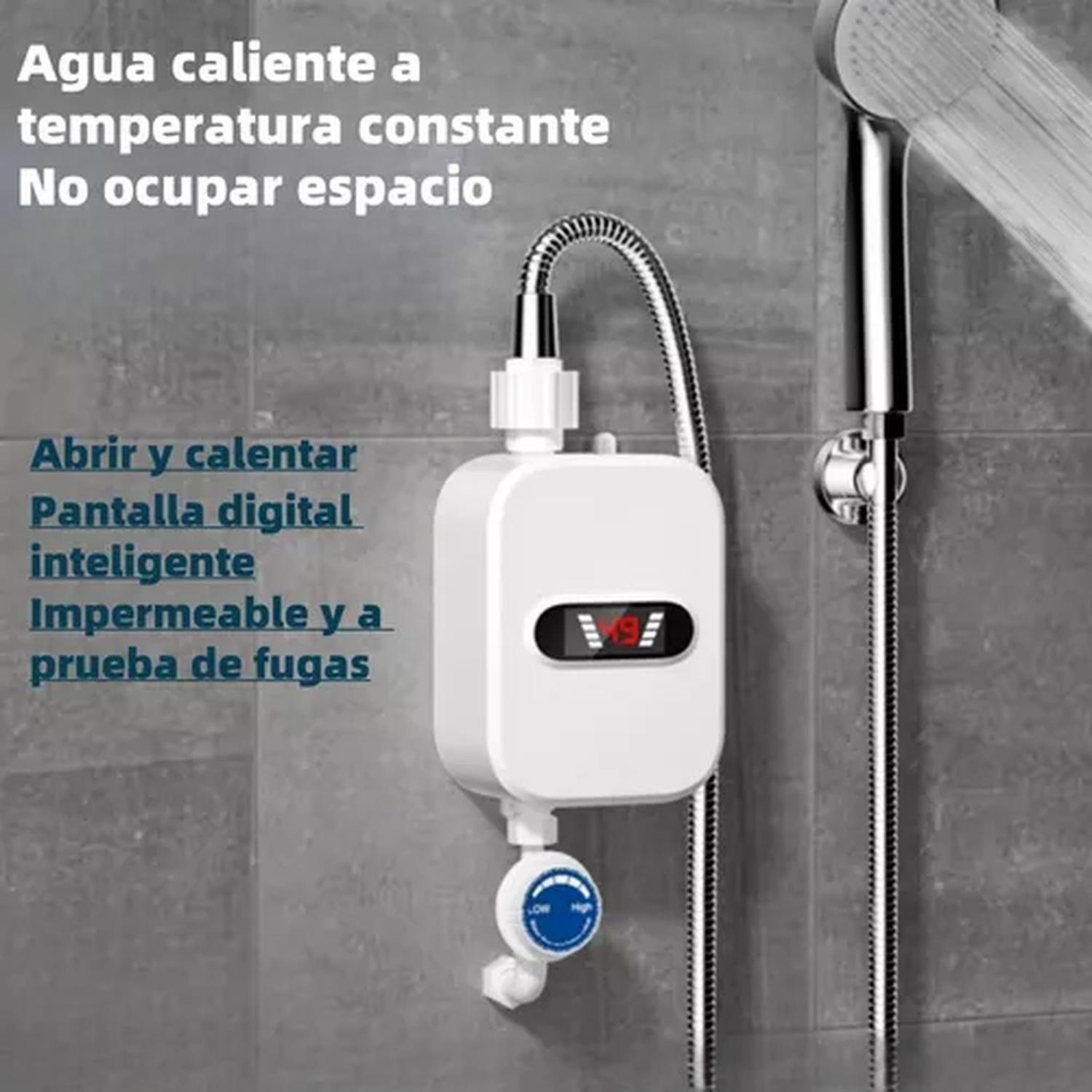 Calentador De Agua Electrico Baño Turbo Calefactor Traje220v-1