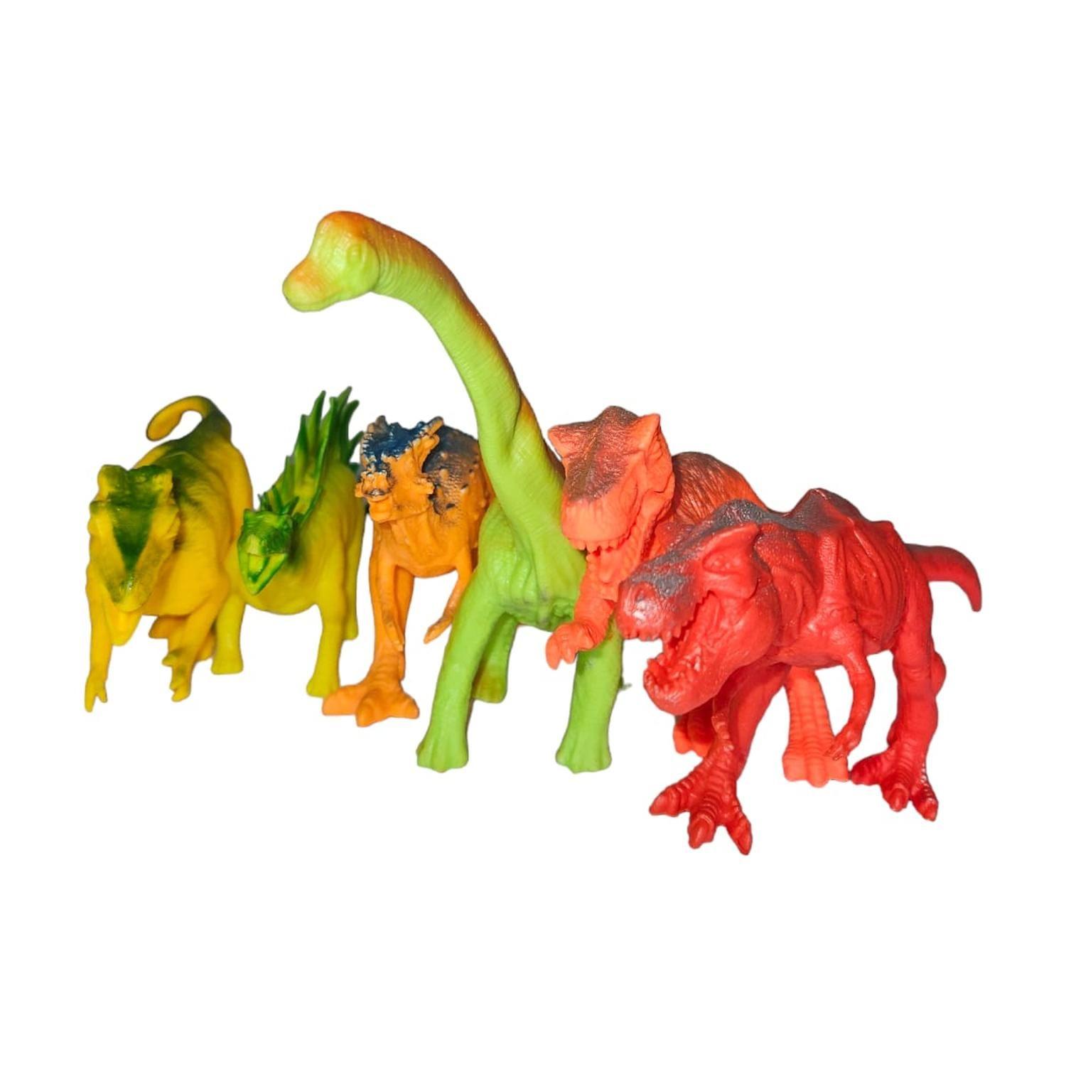 Dinosaurios Juguetes Realistas Figuras Neón Grandes-2