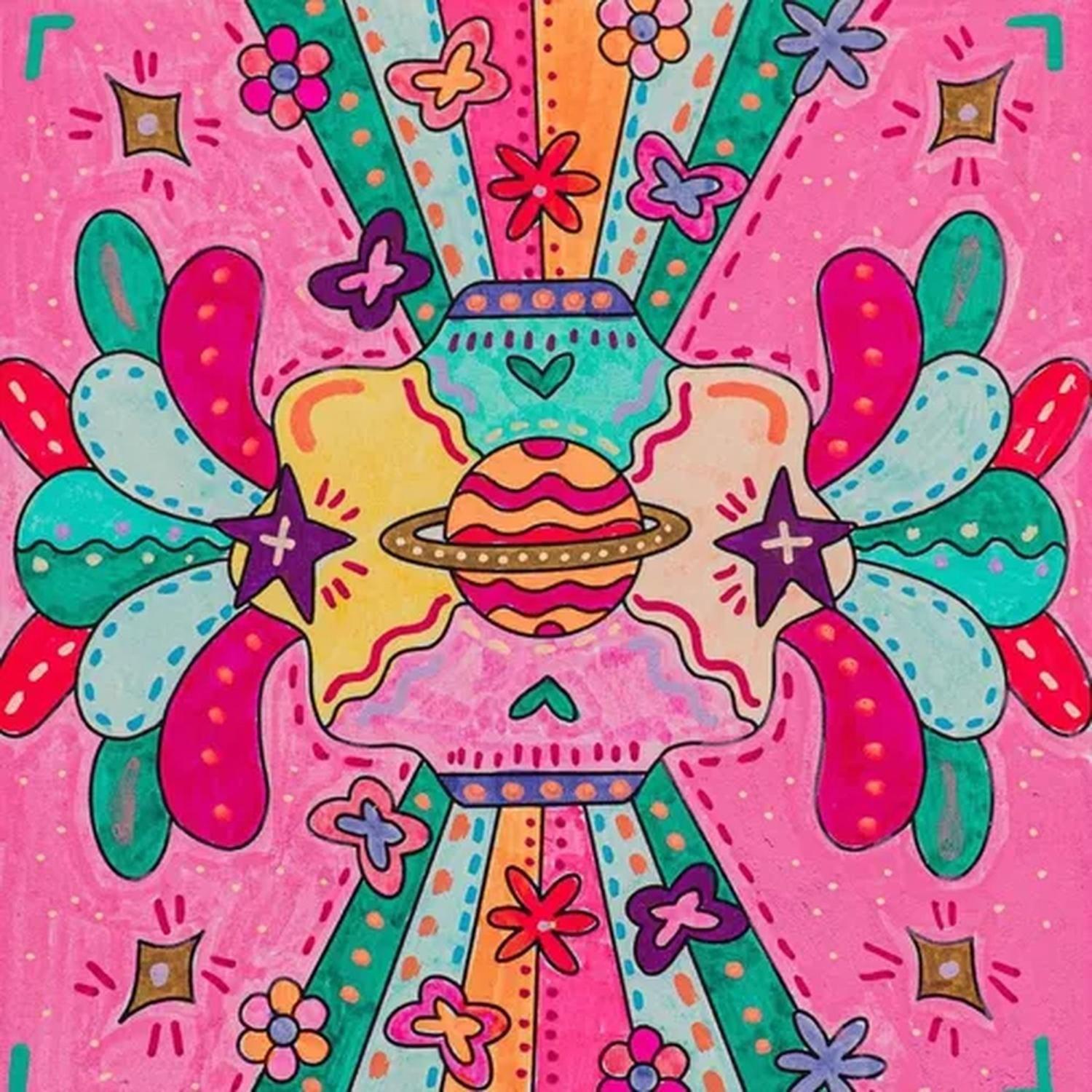 Libro Para Colorear Baby Tere Gott Con Ilustraciones Retro-4