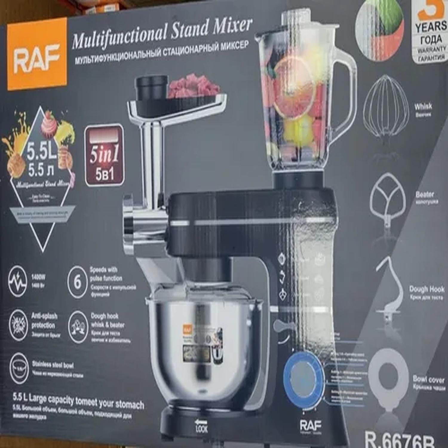 Batidora De Pie Multifuncional 5en1 1400w-3