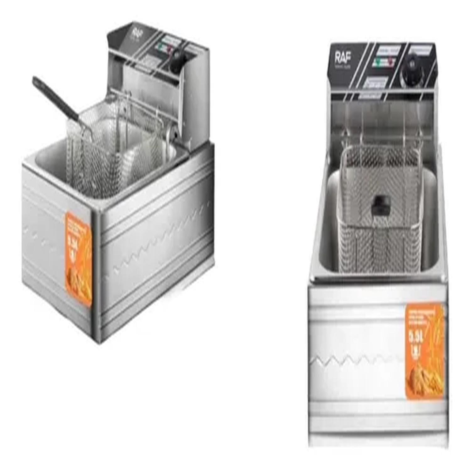 Freidora Electrica Multifuncional 5.5L Canasto-5