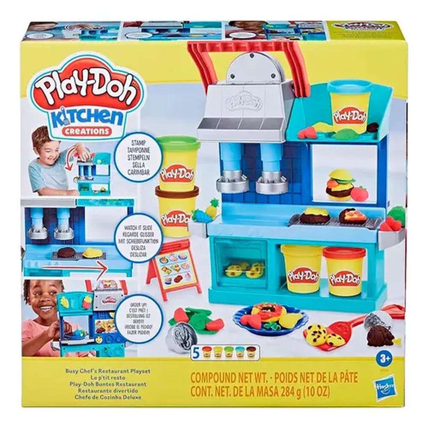 Play-doh Restaurante De Creaciones Masas Y Plastilinas-2