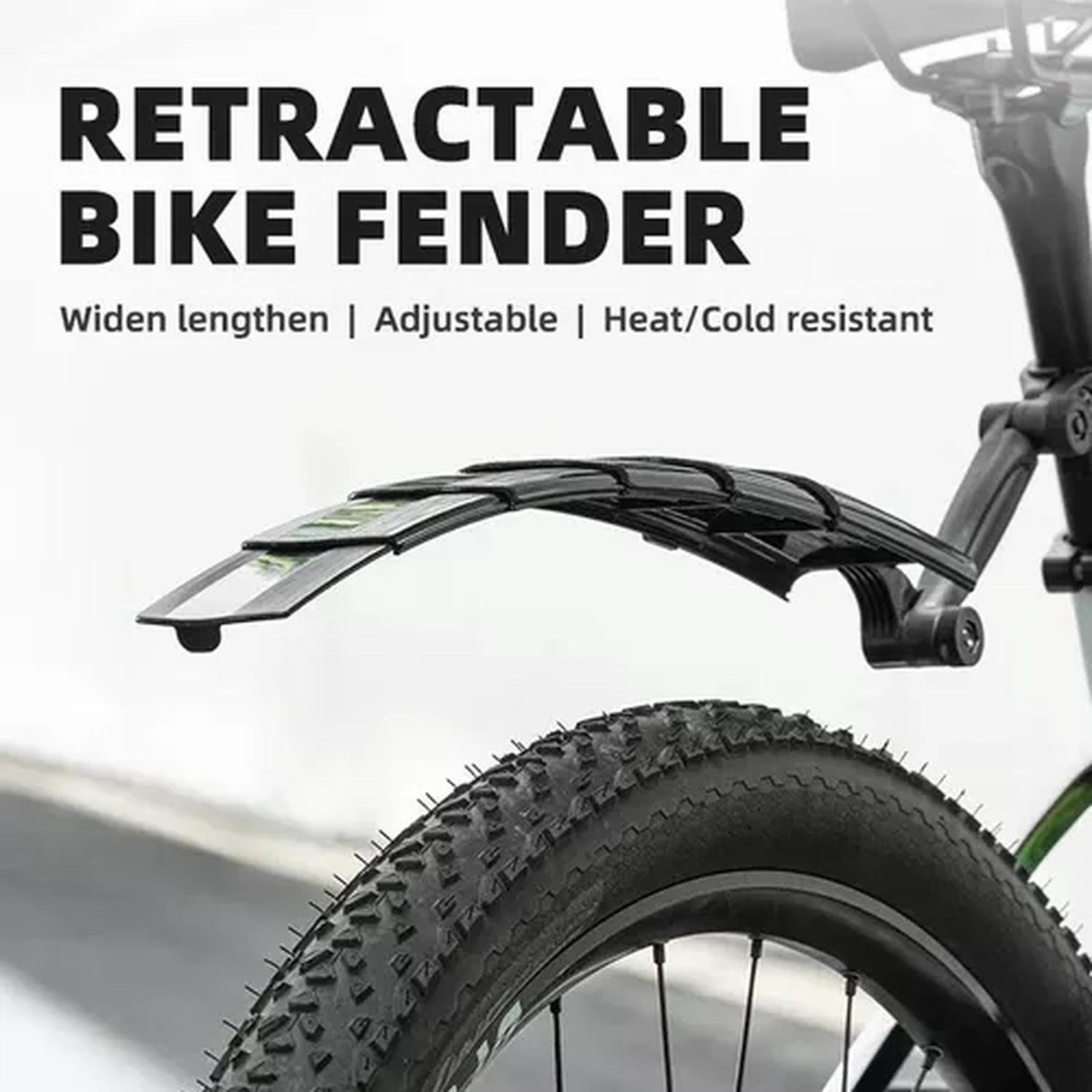 Set Tapabarros Bicicleta Delantero Trasero Rockbros Plegable-8