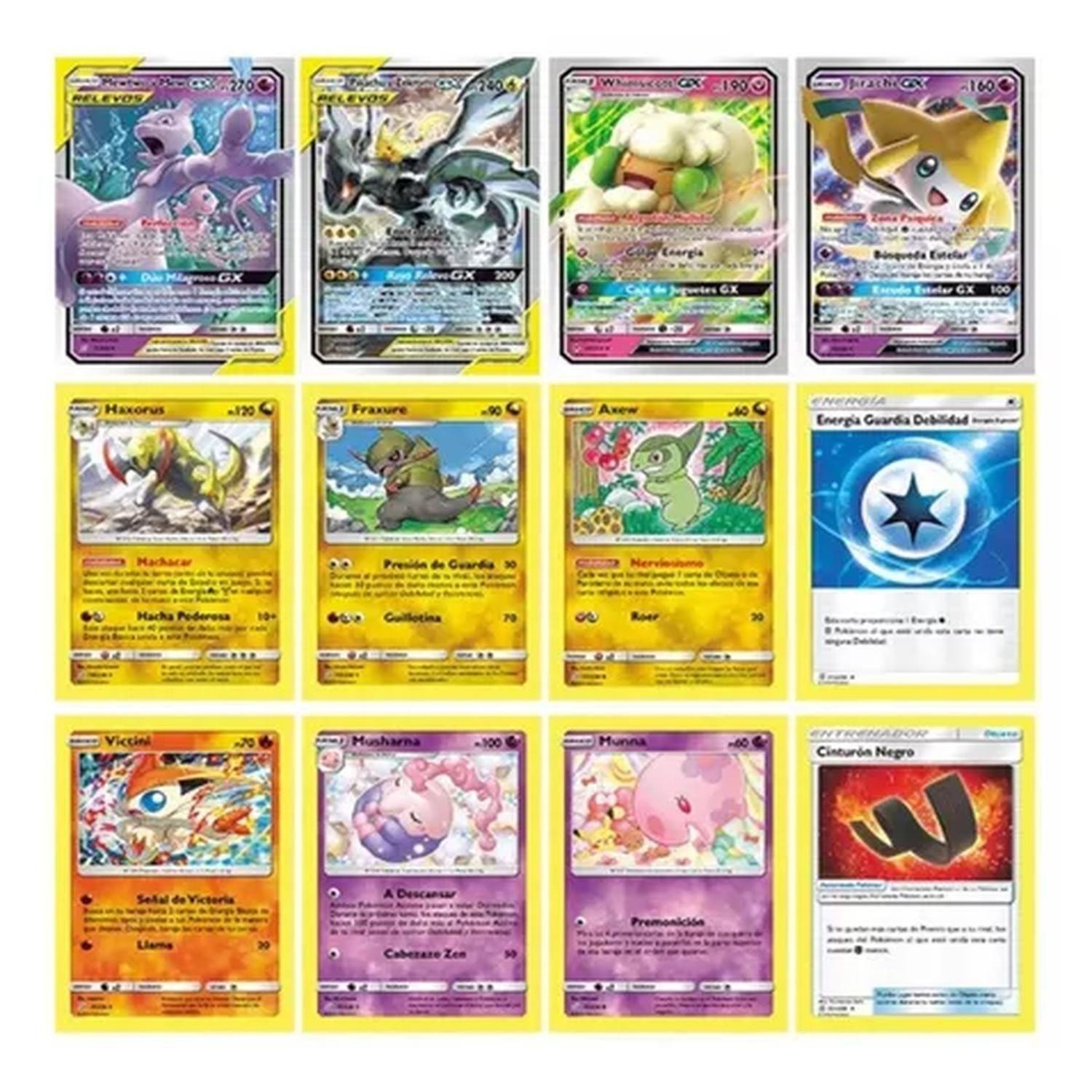 100 Cartas Pokemon (10 Sobres Al Azar) Reinado Escalofriante-3