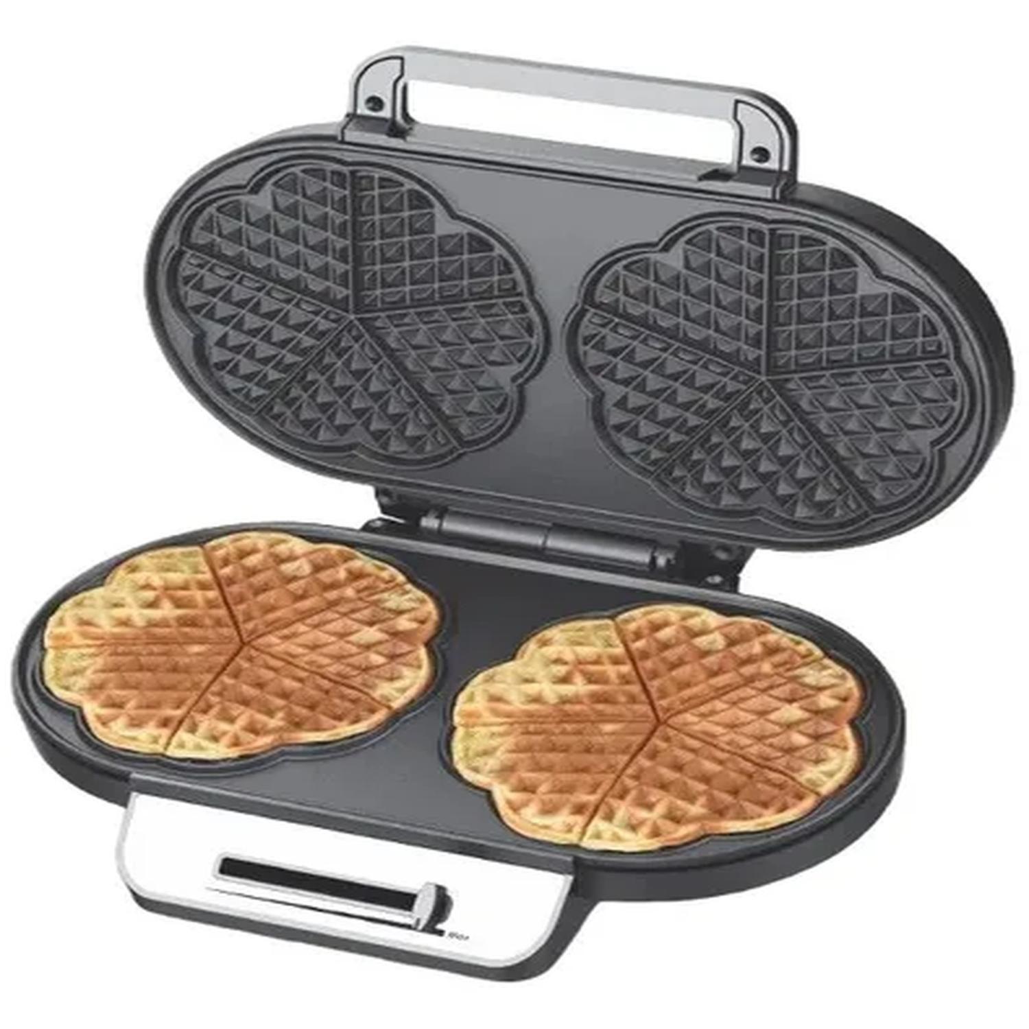 Máquina Wafflera Waffles Eléctrica 1200w-6