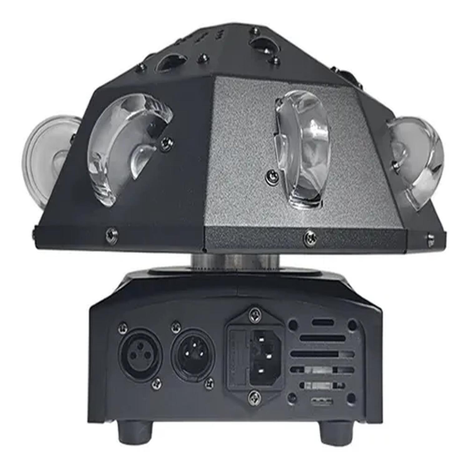 Laser Profesional UFO 16 LED RGB DMX LCD-1
