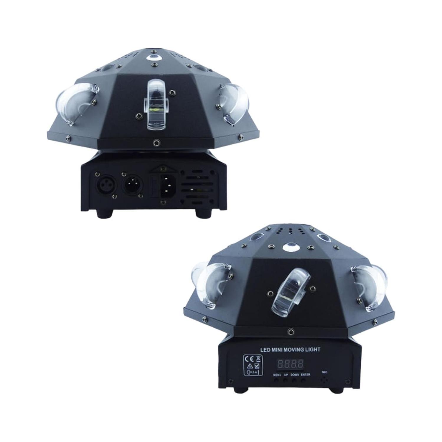 Laser Profesional UFO 16 LED RGB DMX LCD-4