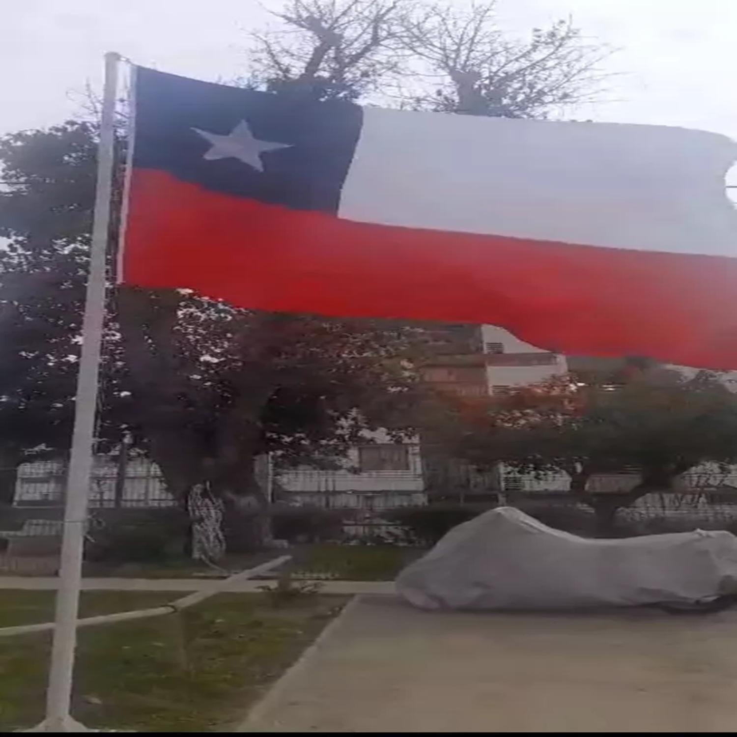 Bandera Chilena 200x300 Cm Tela Reforzada Calidad Premium-3