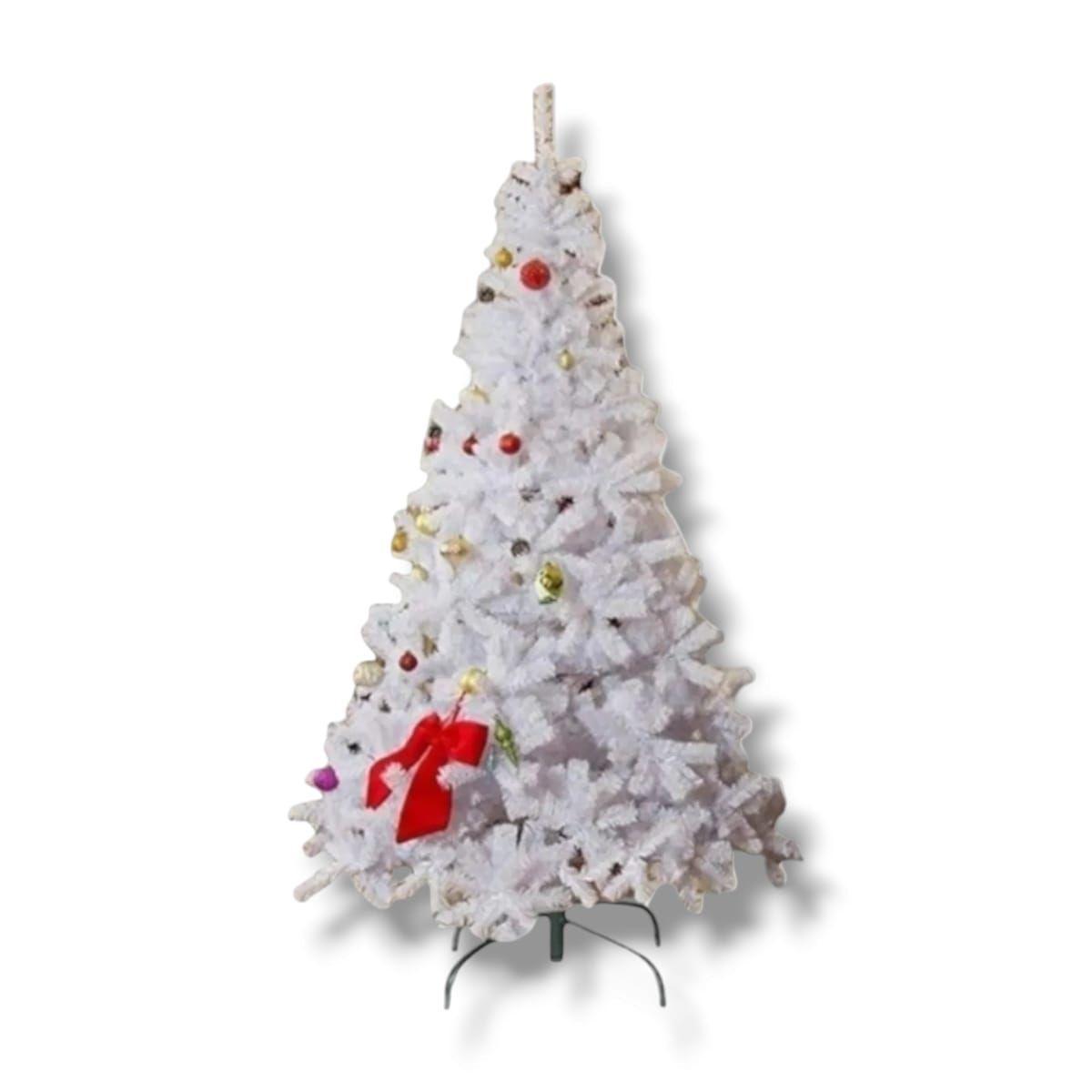 Arbol de Navidad 180cm Premium Blanco-0