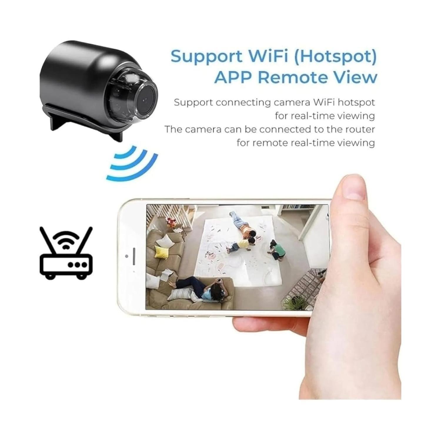 Cámara Vigilancia Espia WiFi HD 1080P USB-2