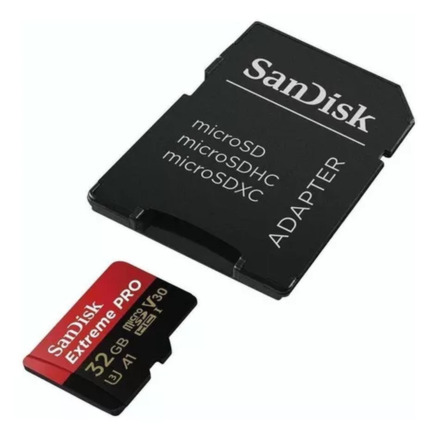 Memoria Micro Sd Sandisk Extreme Pro Alta Velocidad 32gb 4k-3