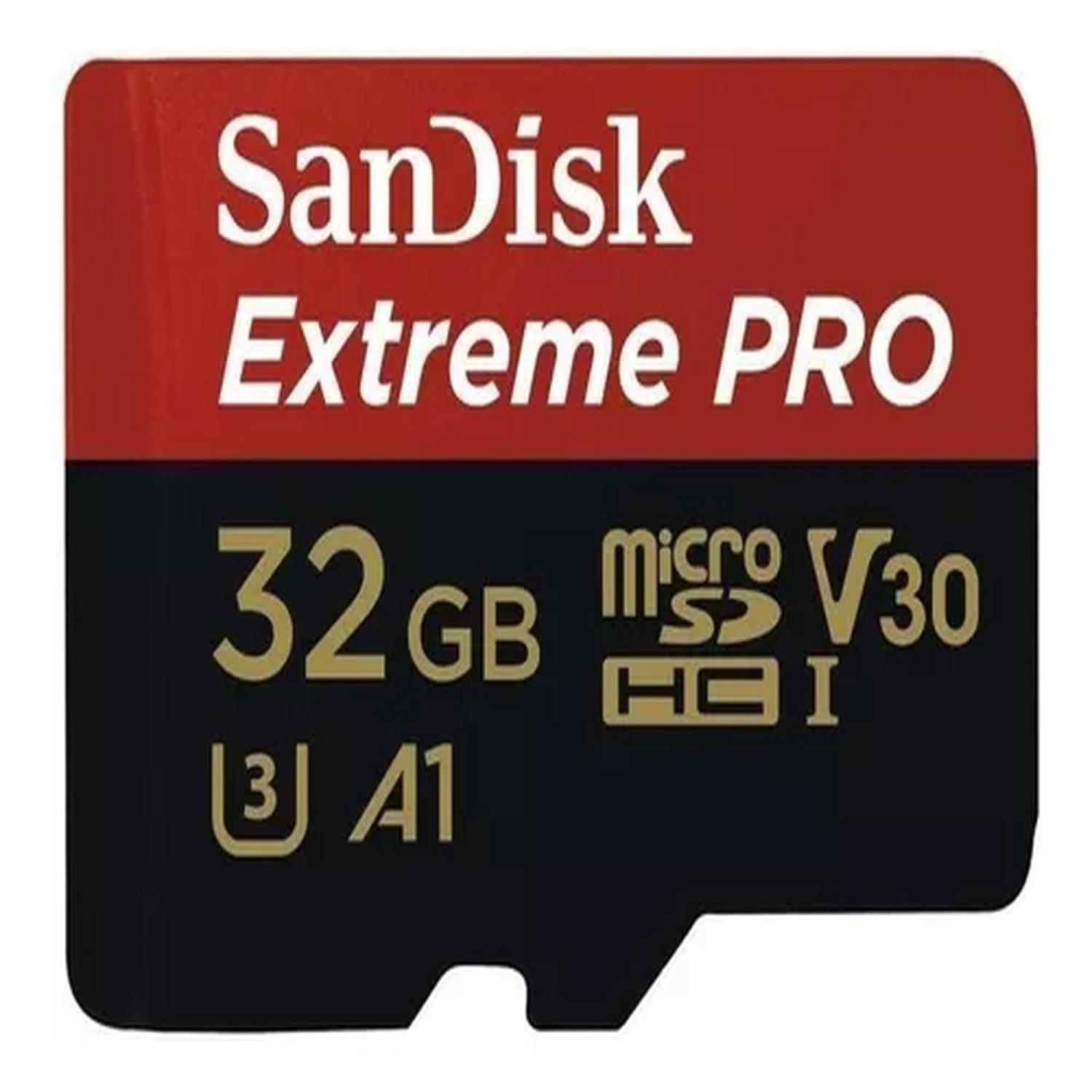 Memoria Micro Sd Sandisk Extreme Pro Alta Velocidad 32gb 4k-4