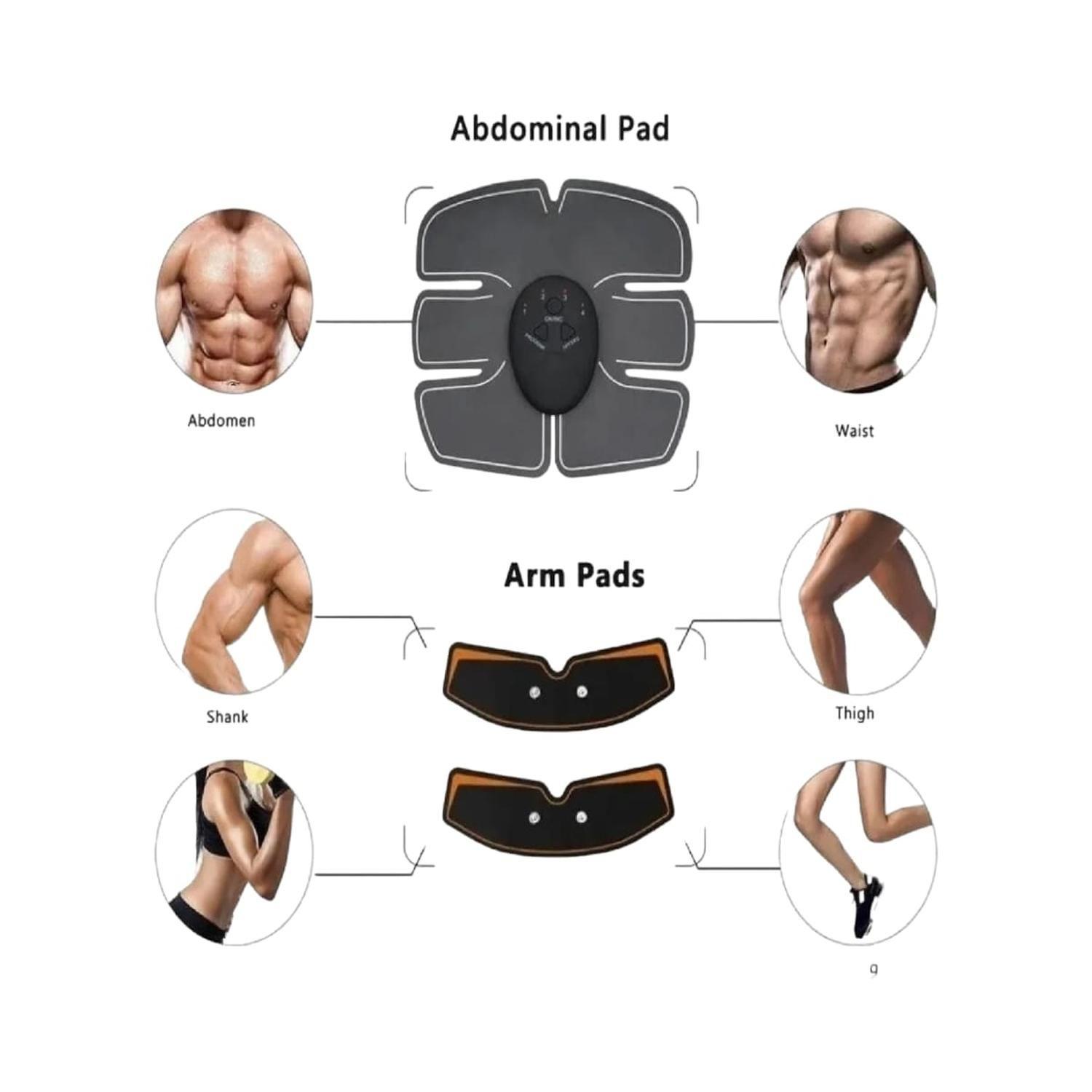 Kit Electroestimulador Muscular Fitness 3 En 1 Smart Fitness-2