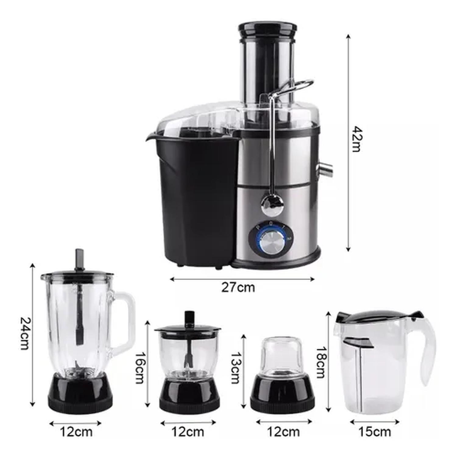 Extractor De Jugo Eléctrico Ultra 4 En 1-2