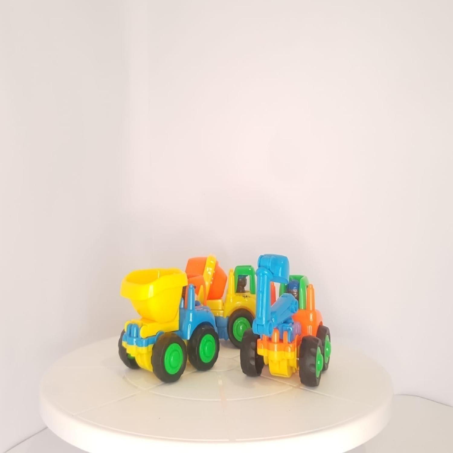 Camiones De Juguete Construccion Set 3 Unidades-3