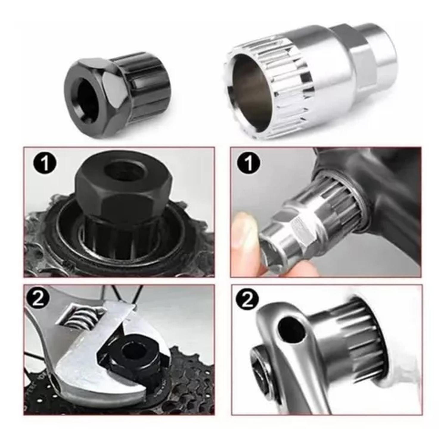 Kit De Herramientas Multiuso Para Reparar Bicicletas 6 En 1-0