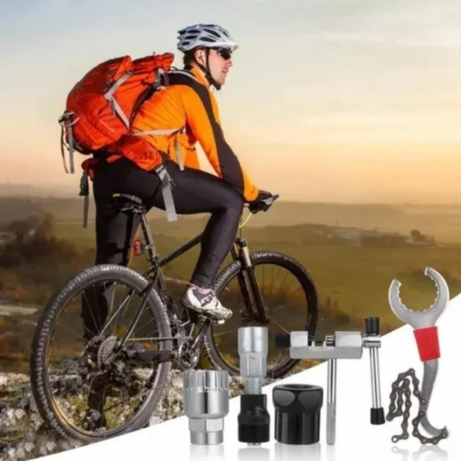 Kit De Herramientas Multiuso Para Reparar Bicicletas 6 En 1-9