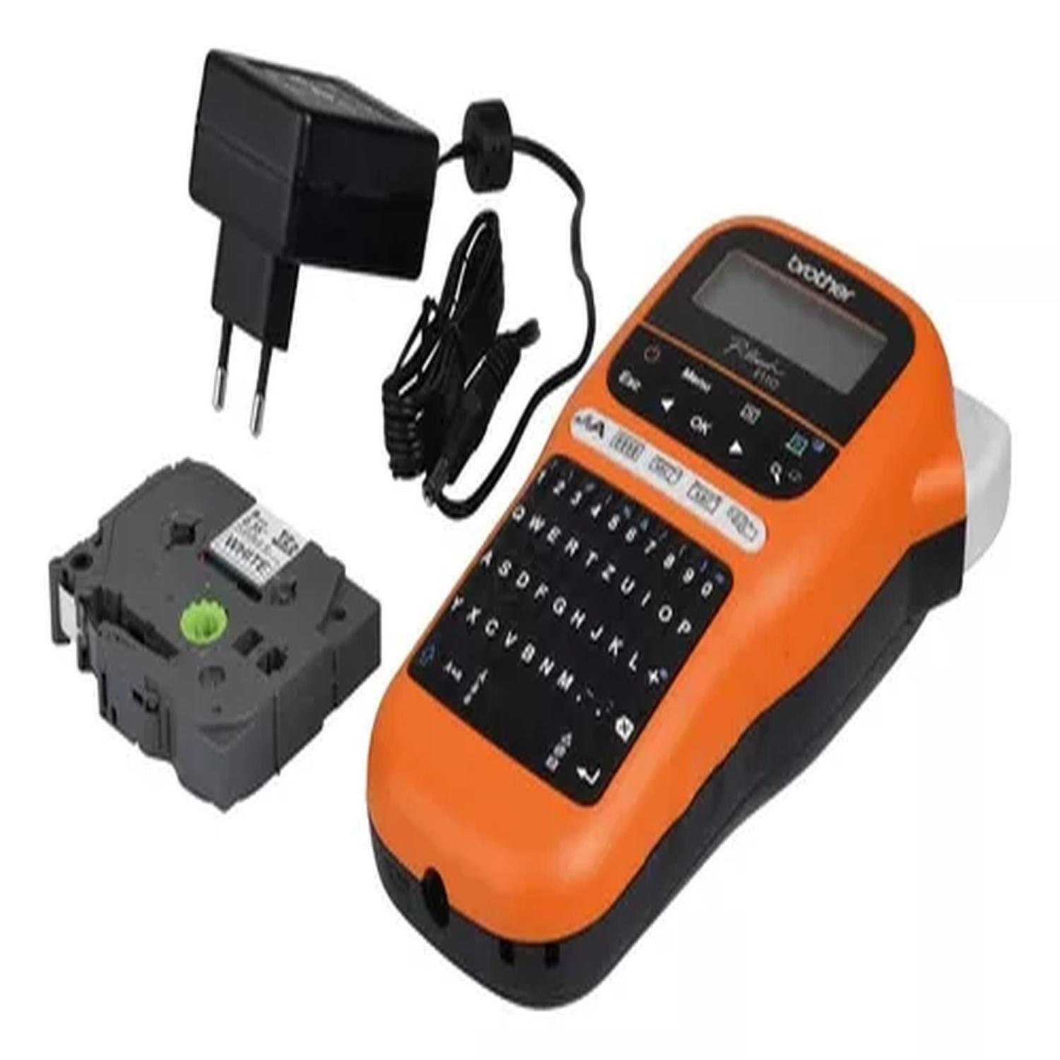 Rotuladora Brother Pt-e110vp C/maleta Qwerty- Boleta-factura-0