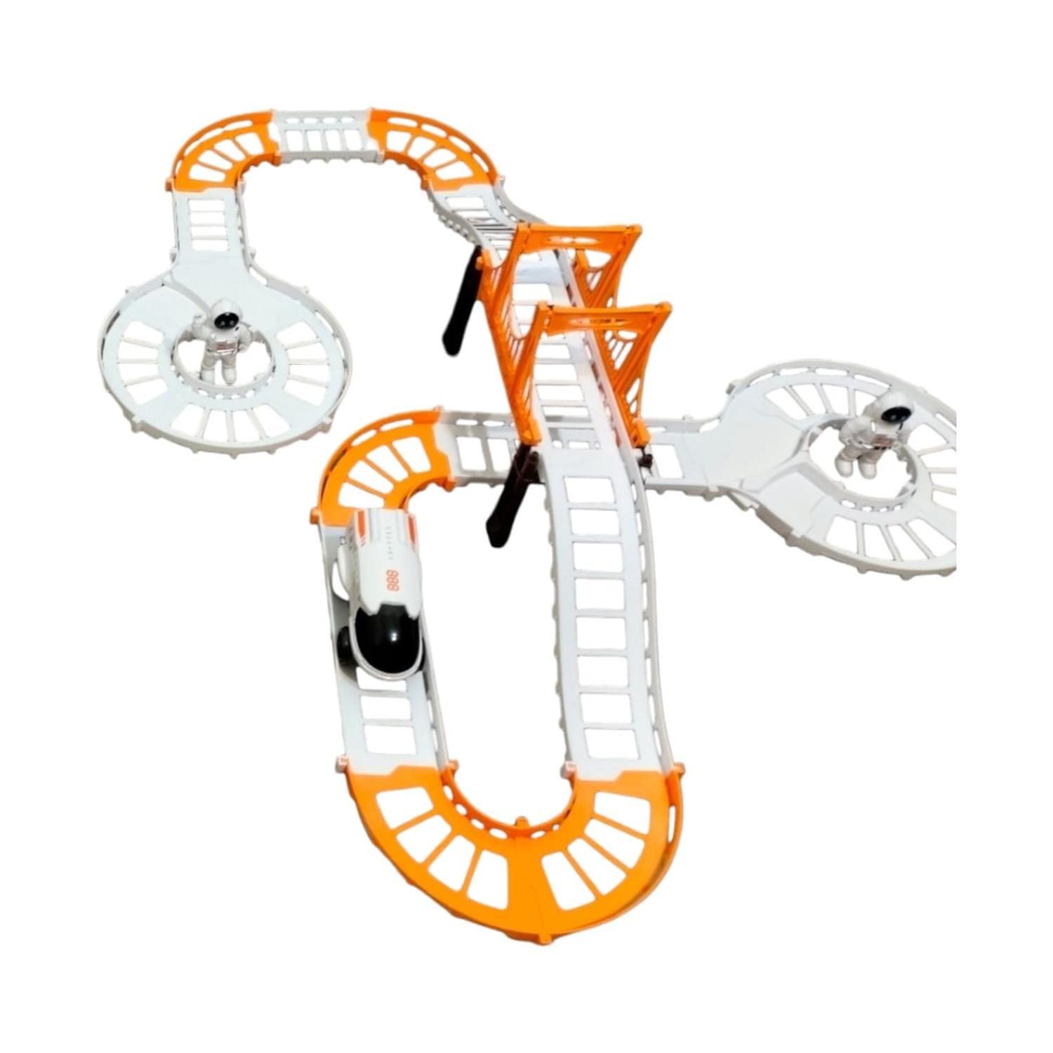 Astronautas Rieles Vehiculo Transbordador Espacial Doble-5