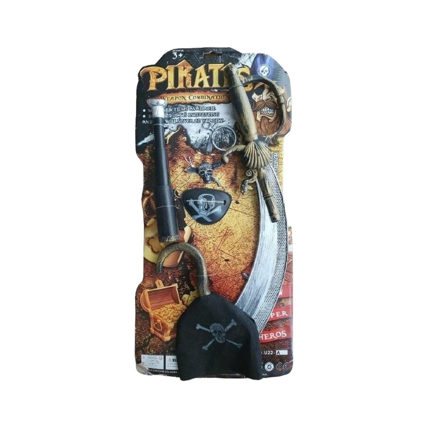 Pirata Parche Ojo Accesorios de Disfraz-0