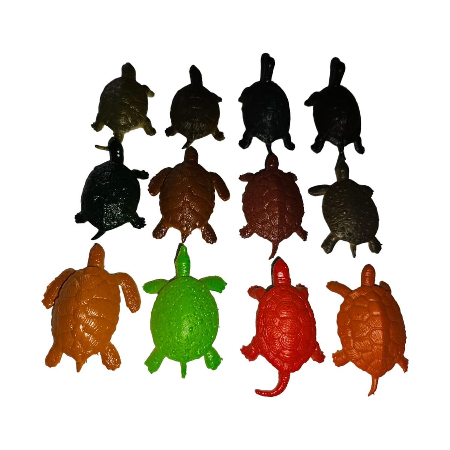 Juguetes De Animales Tortugas 12 Figuras S-3