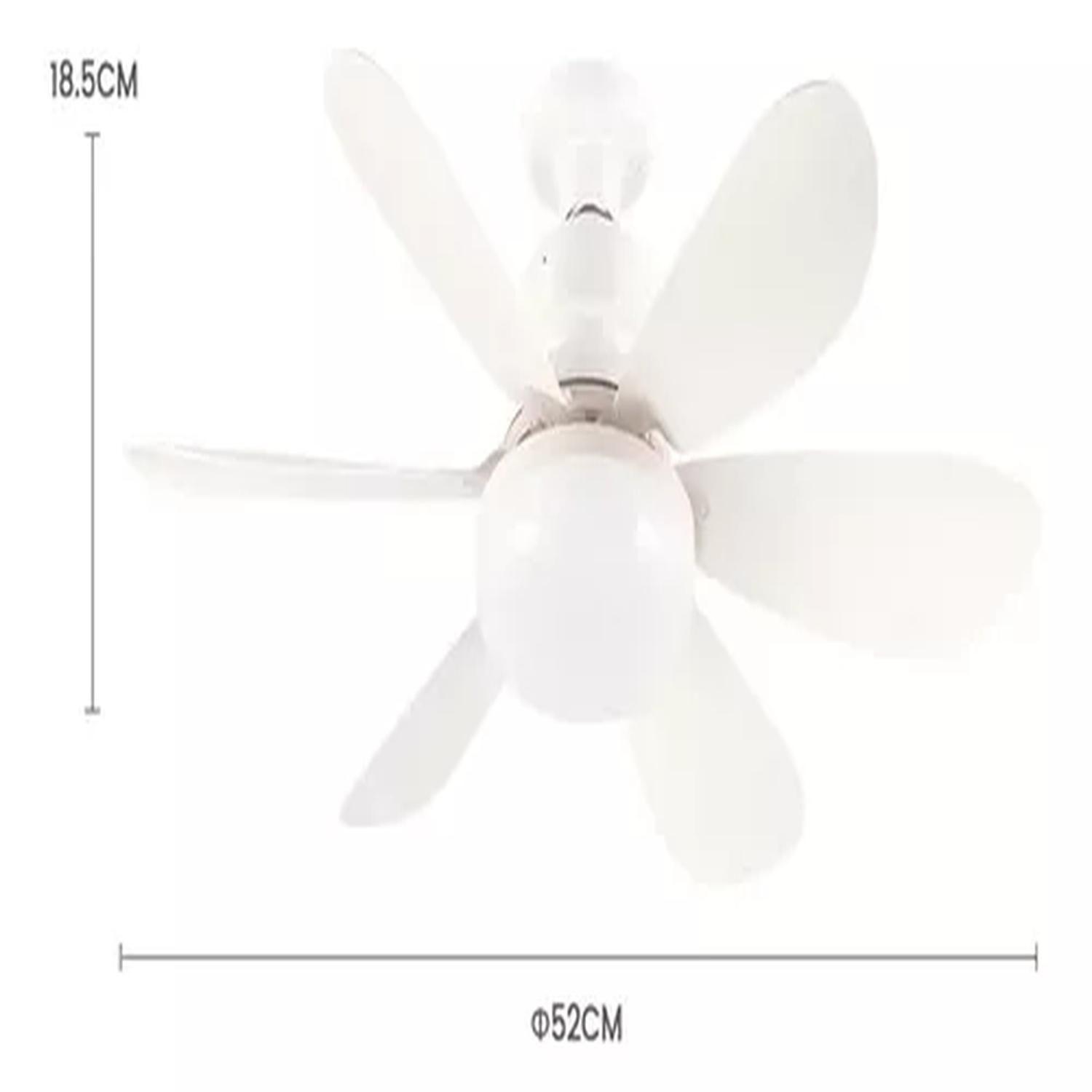 Luz De Ventilador De Techo Tricolor Con Mando A Distancia-9