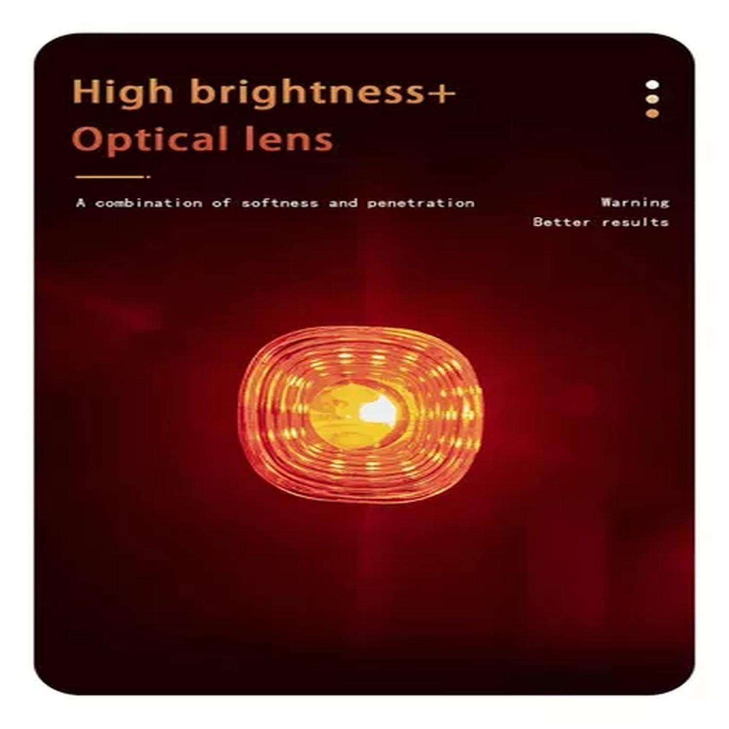 Luz Trasera Led Bicicleta Recargable Usb-c Ip66 Con Sensor-6