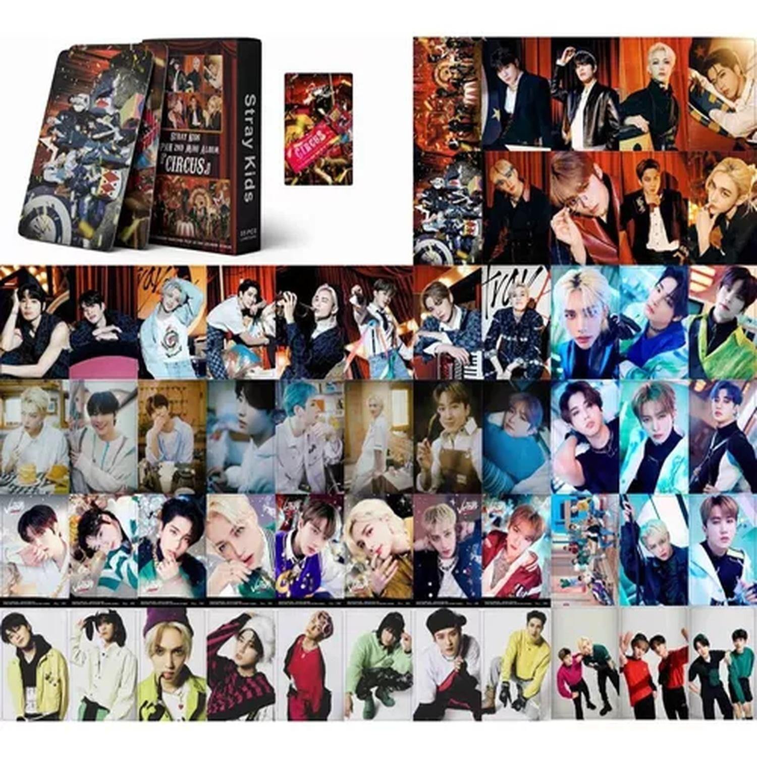 Set 55 Photocards - Stray Kids Japan 2nd Mini Album Circus-6