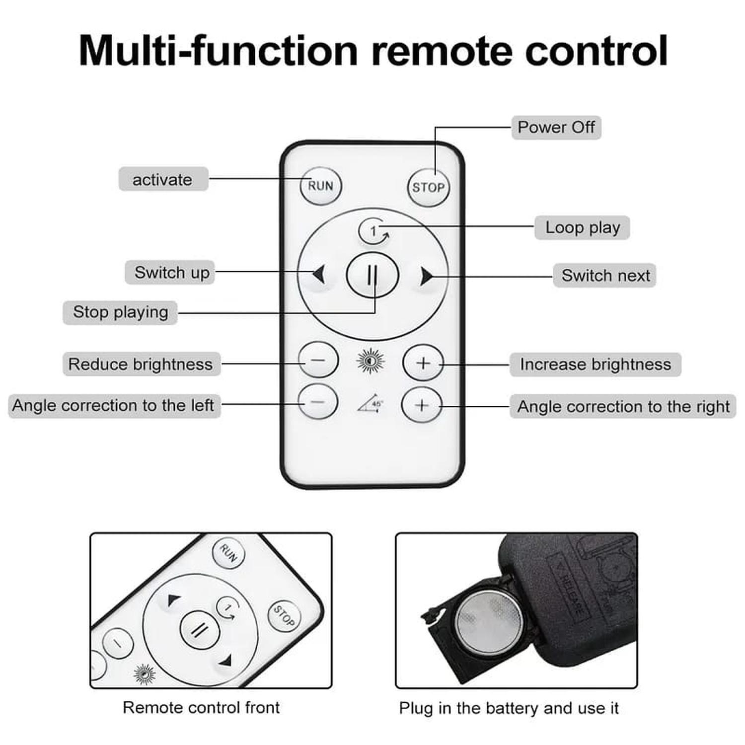 Proyector 3D Holograma Mica Atril App Celular 32cm-3