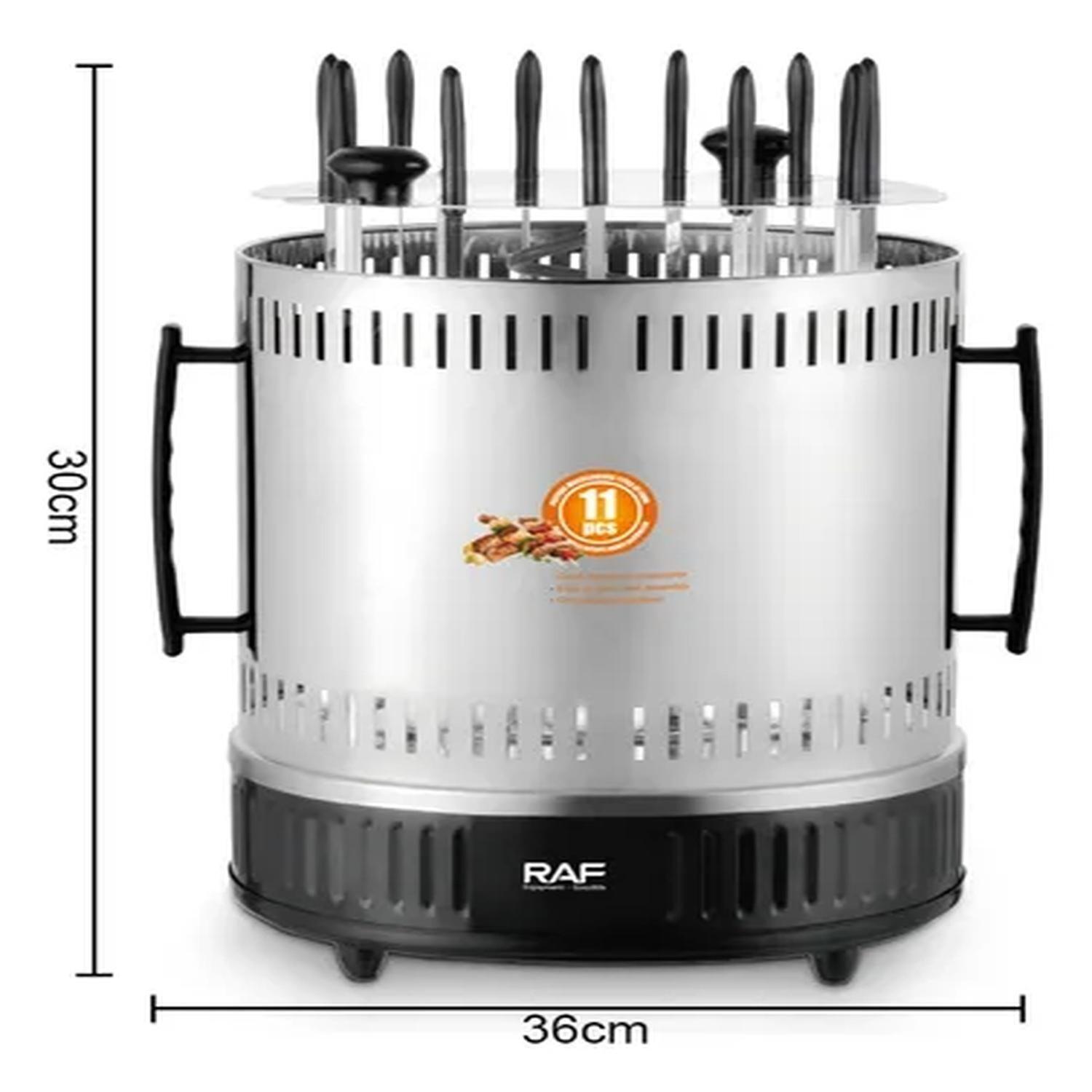 Parrilla Giratoria Eléctrica Anticuchos Pinchos Brochetas Xl-2