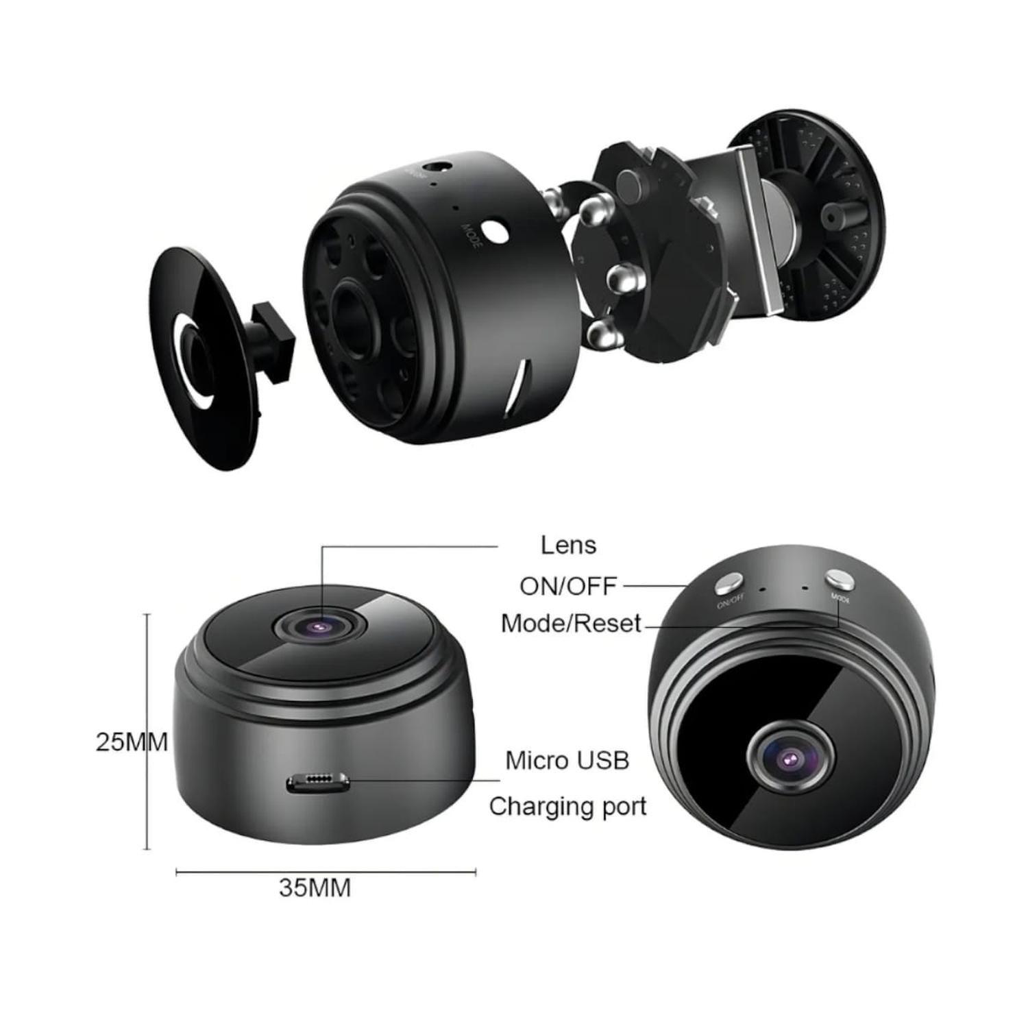 Cámara de Seguridad IP WiFi 1080P Full HD Espía-3