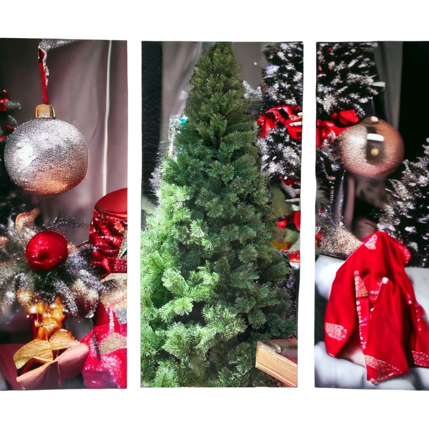 Arbol de Navidad 210cm Bicolor Cupido-2