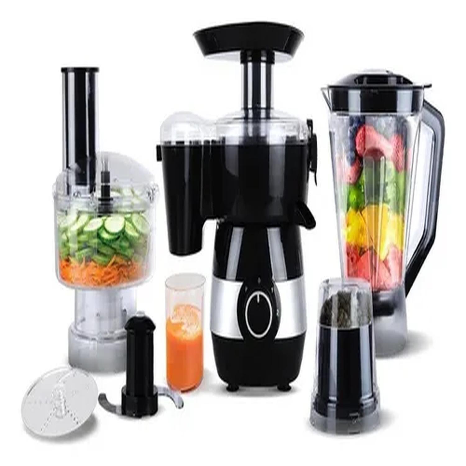 Juguera Procesador Licuadora Extractor Frutas Verduras-4