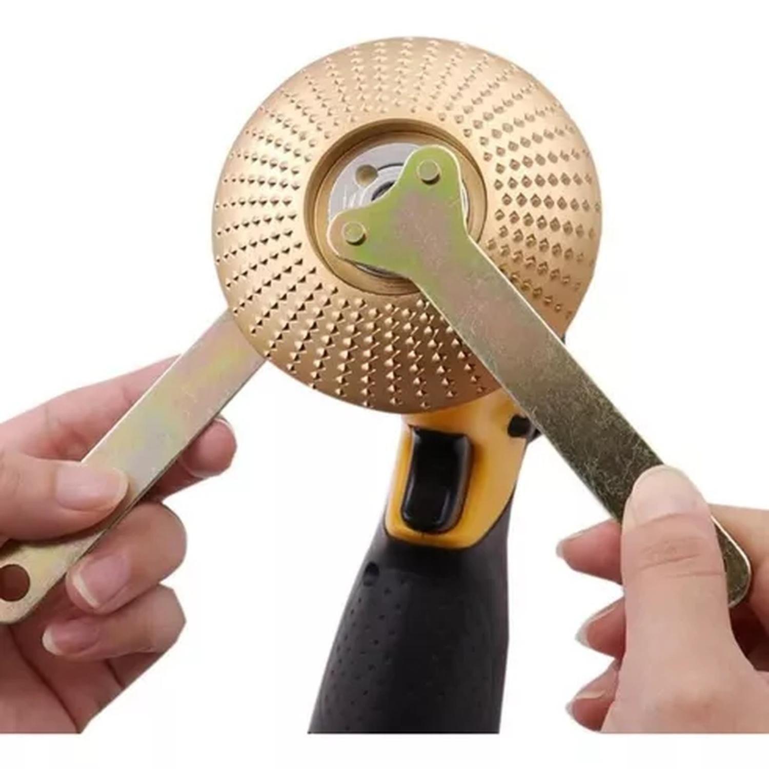 Set Adaptador Taladro Para Poner Disco De Corte Pulido 5 Pz-7