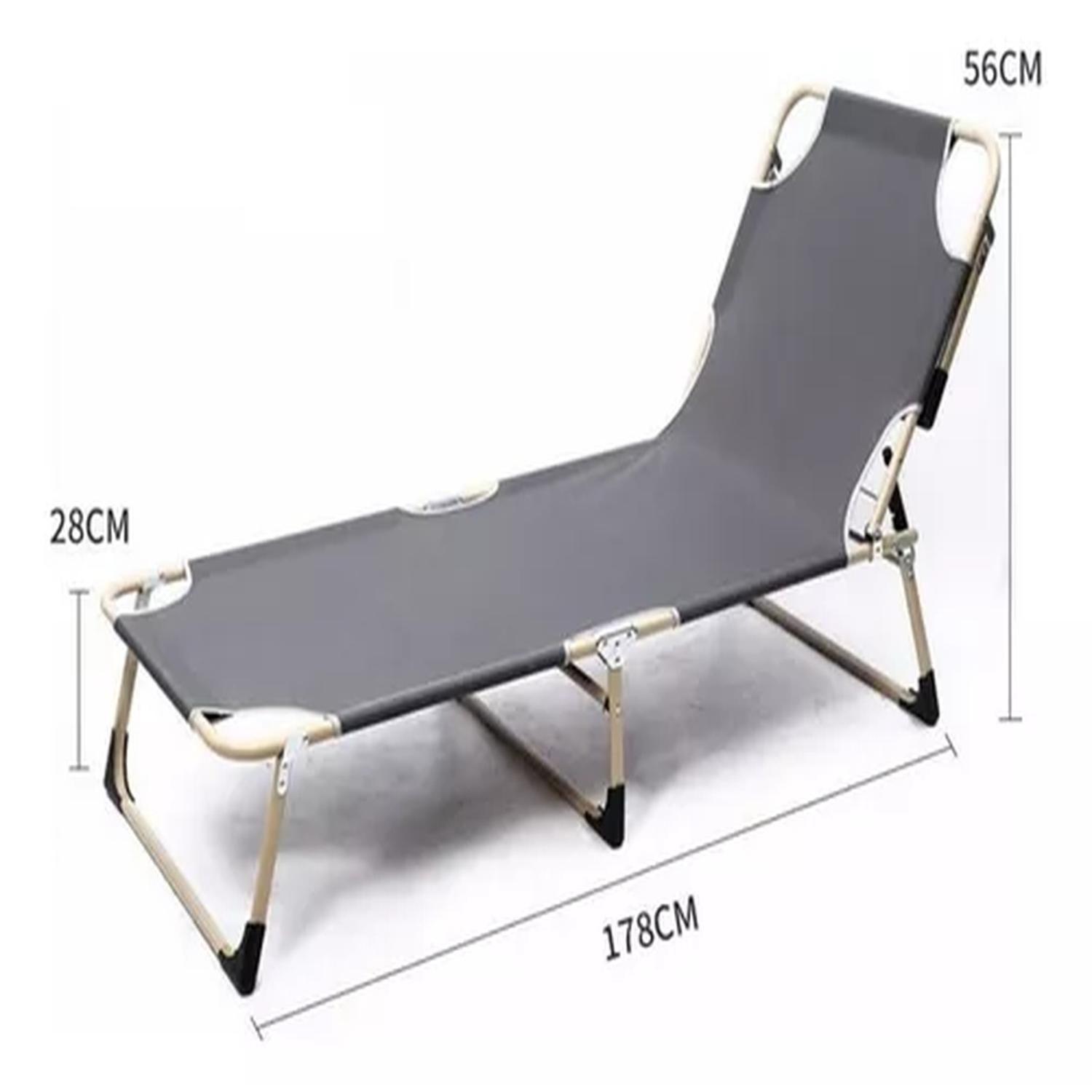 Cama Plegable Con Colchon Desmontable Portatil-4